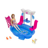 Oyuncak Prenses Bebek Havuz Seti 10 Parça - 1
