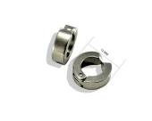 2li Çelik Kıstırmalı Küpe 316L Çelik thumbnail 5