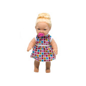 Ağlayan Bebek Oyuncak Et Bebek Emzikli 35 Cm - 1