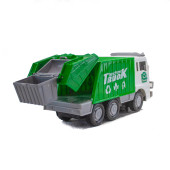Oyuncak Çöp Kamyonu Sevimli Çöp kamyonu Işıklı Sesli 32 Cm - 4