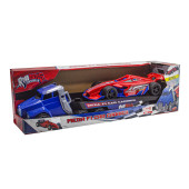 Oyuncak Taşıyıcı Tır F1 Arabası 55 Cm - 2