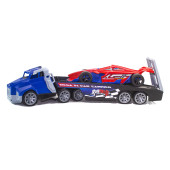 Oyuncak Taşıyıcı Tır F1 Arabası 55 Cm - 3