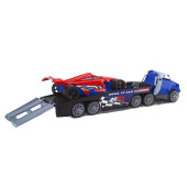 Oyuncak Taşıyıcı Tır F1 Arabası 55 Cm - 5