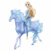 HLW58 Disney Karlar Ülkesi Elsa ve Güzel Atı Nokk - 2