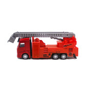 Oyuncak İtfaiye Kurtarma Kamyonu Metal Çek Bırak 20 Cm - 2