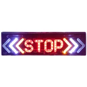 ELEKTRİKLİ İŞARET CİHAZI 12V OKLU BÜYÜK STOP - 1