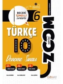 Günay 6. Sınıf Türkçe Zoom 10lu Branş Denemeler - 1