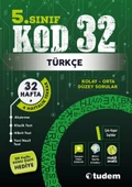 Tudem 5.Sınıf Türkçe Kod 32 Soru Bankası - 1