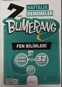 Günay 7. Sınıf Bumerang Haftalık Fen Bilimleri Denemeleri - 1