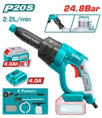 Total LI-ION AKÜLÜ BASINÇLI YIKAMA MAKİNESİ - TPWLI20084 - 1