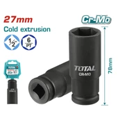 Total 1/2" Havalı Derin Lokma - THDIS12271L - 1
