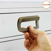 Bergen Metal Eskitme Antik Sarı (96 mm-9.6 cm) Mobilya Mutfak Çekmece Dolap Kulpu Kulbu Kulpları thumbnail 5