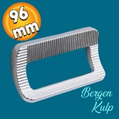 Desenli Bergen Mobilya Mutfak Dolabı Çekmece Dolap Kulpu Kulbu Metal Kulpları Krom (96 MM-9.6 CM) thumbnail 1