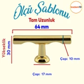 Tepsi Düğme Dolap Mobilya Mutfak Dolabı Çekmece Metal Kulpu Kulpları Altın Kulbu Kulpu Kulplarıları - 2