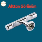 Tepsi Düğme Dolap Mobilya Mutfak Dolabı Çekmece Dolap Kapak Kulpu Kulpları Kulbu Metal Kulp Krom thumbnail 4