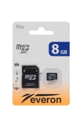 Everon 8GB Micro SD Hafıza Kartı Adaptörlü - 1