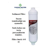 Kapalı Kasa Su Arıtma Cihazlarına Uyumlu 4'lü Filtre Seti / Inline Filtre Seti - 4