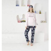Bayan Uzunkol Pijama Takımı - 1