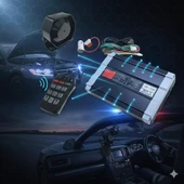 Profesyonel Özel siren 300W bluetooth ve mp3 özellikli Premium thumbnail 1