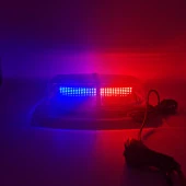 7 fonksiyonlu tepe lamba çakarlı vantuz ve mıknatıslı 12-30v kırmızı-mavi / LAIK535 thumbnail 2