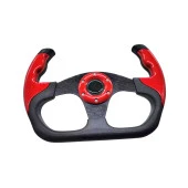 F1 spor direksiyon momo model kırmızı / DIDI156 thumbnail 1