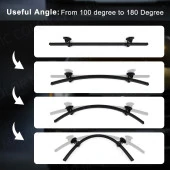 Çakar lamba 12-32v esnek model 84cm vantuzlu çakarlı sarı-sarı / LAPA543-1 thumbnail 3