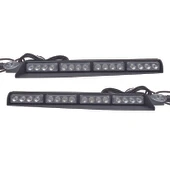 Çakar lamba vantuzlu 2'li set 12-30v kırmızı-mavi / LAPA542 thumbnail 1