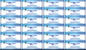 BlueWhite Yetişkin Hasta Perine Bölgesi Temizleme Mendil-Havlusu (24 lü set) 50 Yaprak Hijyenik - 1