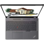 Lenovo Thinkpad P16 21D60012TX I7-12800HX 16GB 512SSD A1000 16" Qhd+ W10P Taşınabilir Iş Istasyonu thumbnail 7