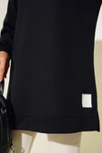 Yazı Baskı Armalı Tunik Siyah - 4