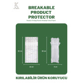 50 Adet-Paket 15x33 cm Airpack Ambalaj Torbası Airbag Havalı Poşet Akıllı Saat Ambalajı - 4