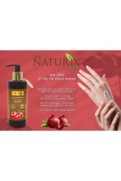 250 ml Onarıcı Vitamin Içeren El Yüz Vücut Bakım Kremi 5li Nar Krem Pomegranate Cream - 2