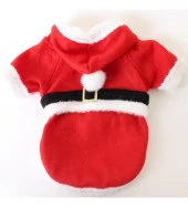 Noel Baba Çeket Mini Köpeklere Uygun Polar Medium - 2