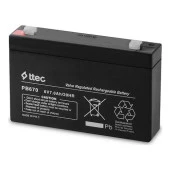 Ttec 6V 7Ah Bakımsız Kuru Akü - 1