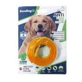 Eurogold Doğal Pire Ve Kene Tasması Köpek 60 Cm Turuncu - 1