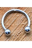 Gümüş Renk Piercing - 1