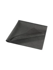 Büyük Torpido Ped  25* 30 cm Kaydırmaz Siyah - 1