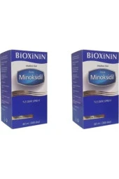 Bioxinin Forte Minoksidil Sprey 60ml | 2 Adet - 1