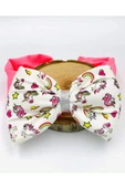 Desenli Lastik Bandana - 1