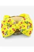 Desenli Lastik Bandana - 1
