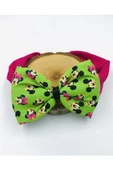 Desenli Lastik Bandana - 1