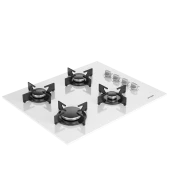 Arçelik OCD T 651 EB Beyaz Cam Ankastre Ocak - 2