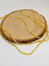 Sarı Opal Taşı Faset Kesim Dizi 4mm (45240) thumbnail 3