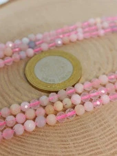 Morganit Taşı Faset Kesim Dizi 4mm (45242) thumbnail 1