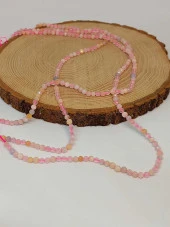 Morganit Taşı Faset Kesim Dizi 4mm (45242) thumbnail 2