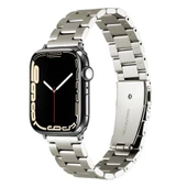 Gpack Apple Watch Ultra Kordon Mat Titanyum Görünümlü Metal KRD93 - 2