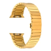 Gpack Apple Watch SE 2 2023 44mm Kordon Alüminyum Alaşım Çizgi Desenli Krd79 - 5