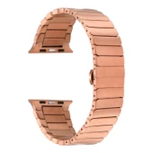 Gpack Apple Watch SE 2 2023 44mm Kordon Alüminyum Alaşım Çizgi Desenli Krd79 - 4