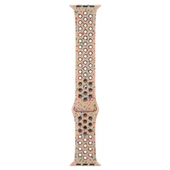 Gpack Apple Watch SE 2 2023 40mm Kordon Delikli Çift Renk 2023 Seri Silikon - 7