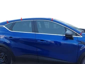 OMSA Renault Captur 2 Krom Üst Cam Çerçeve 8 Parça 2019 ve Sonrası - 1